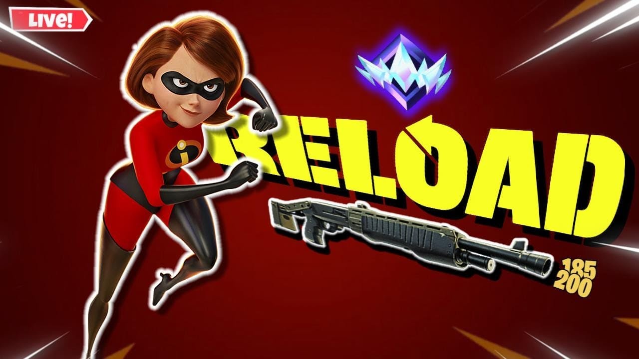 Fornite Reload- UNREAL- Lobby-  Middle East