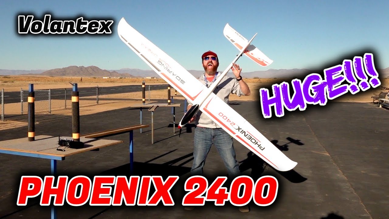 ОГРОМНЫЙ планер Phoenix 2400!! Летает как мечта!! 🛫