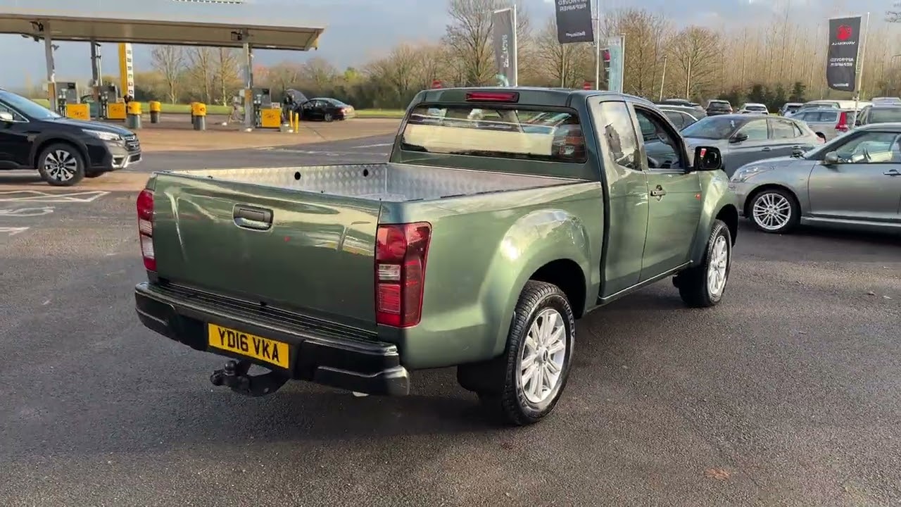 Isuzu D-Max Utility Extended Cab 2016 