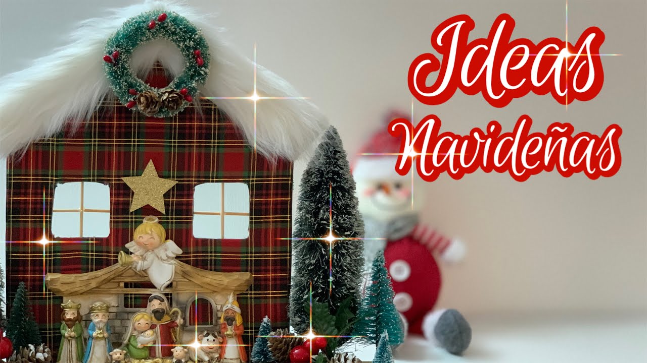 3 Lindas IDEAS NAVIDEÑAS 2022 / Manualidades para VENDER o REGALAR /DIY Home decor/ artesanato