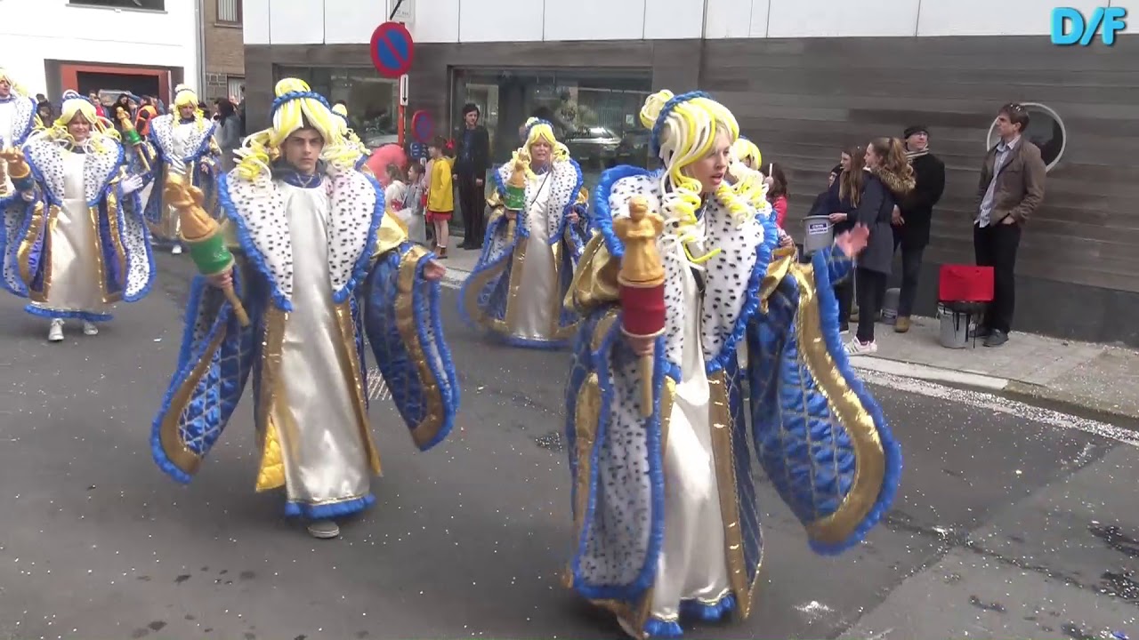 Lkv d'engelen - uit lede - carnavalstoet merelbeke