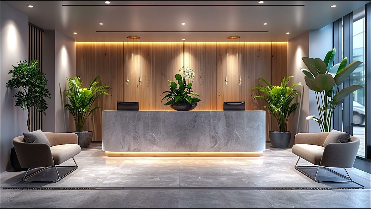 Reception Area Background Music – Subtle and Professional (2 Hours)
