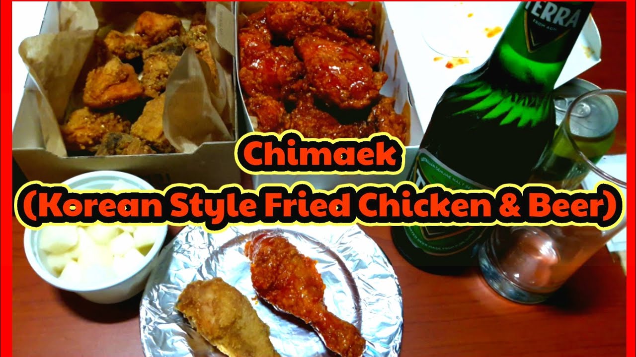 Take-out Delicious Korean Fried Chicken🍗🌶 | Chimaek | Sweet and Spicy Yangnyeom Chicken | 양념치킨