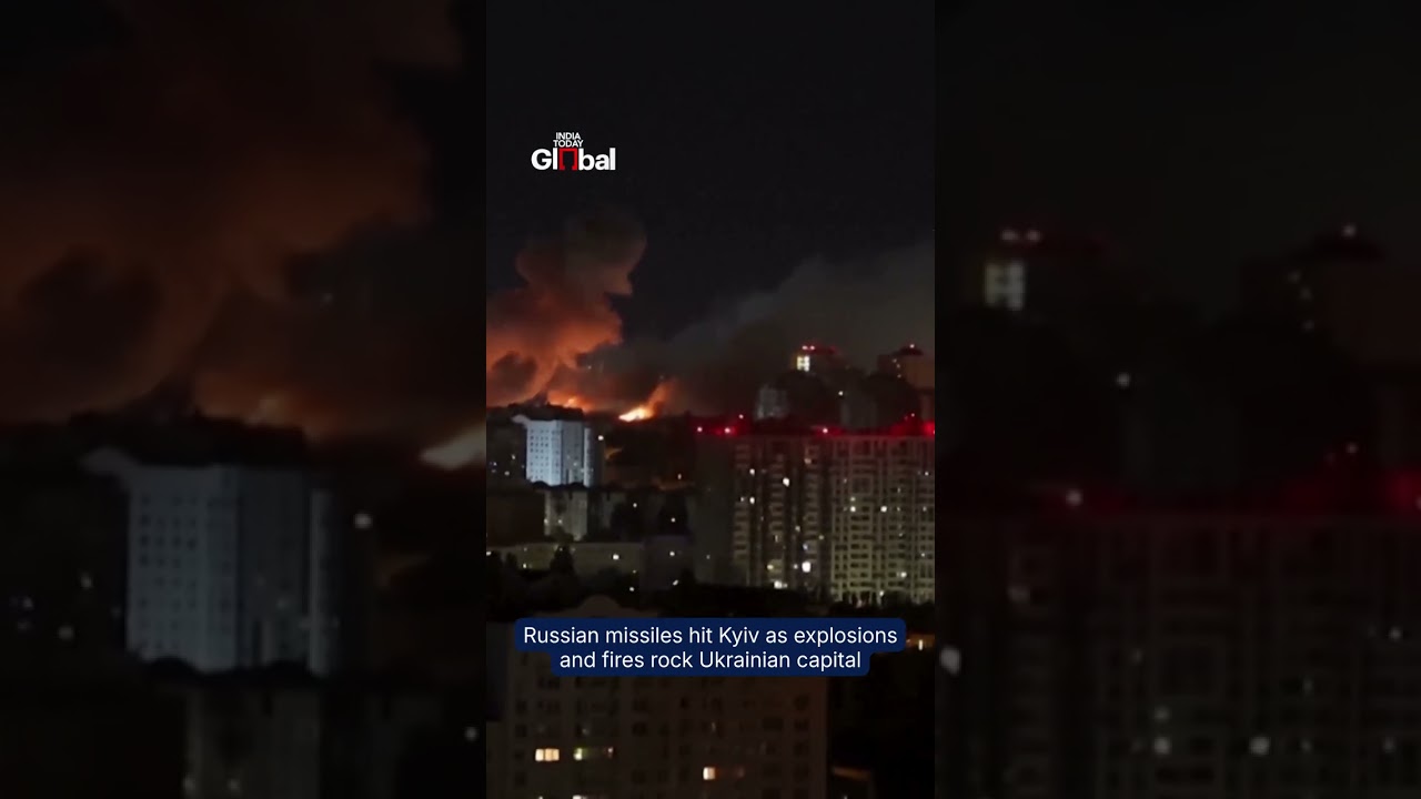 Russia-Ukraine War: Russia Missile Strike Rocks Kyiv, Homes And Warehouses Hit In Fresh Attack