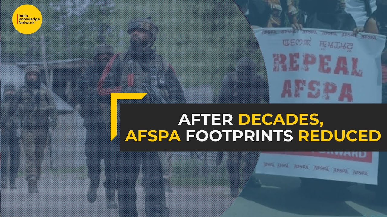 Controversial law AFSPA partial removal explained | IKN