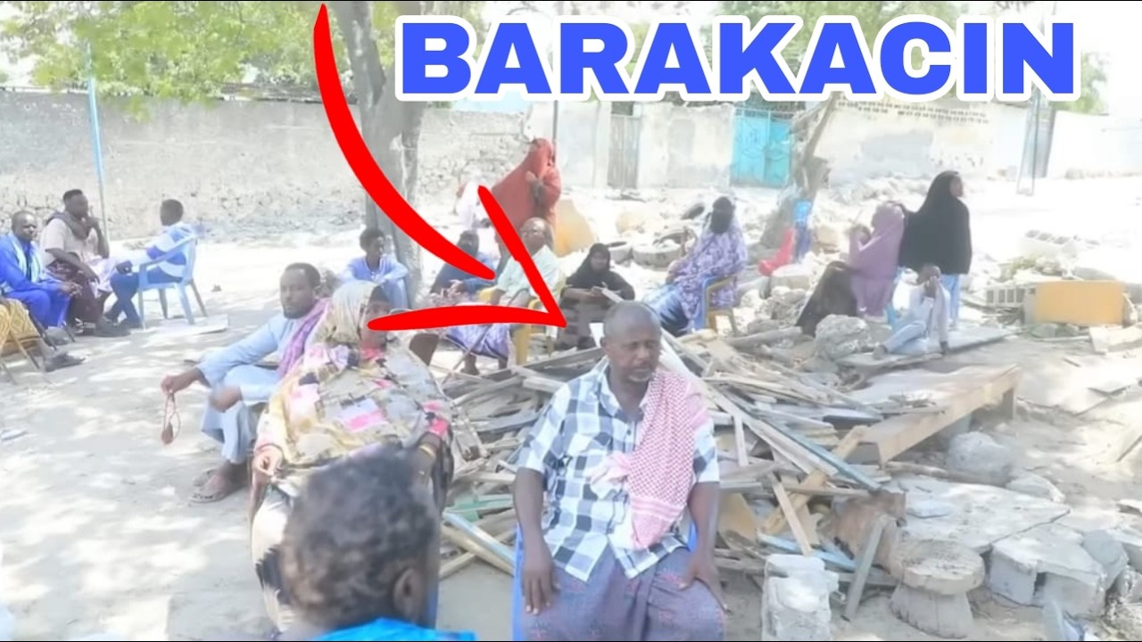 TOOS: Qoys laga dhacay Gurigoodii oo Barakac ku ah wadooyinka Magaalada Muqdisho..