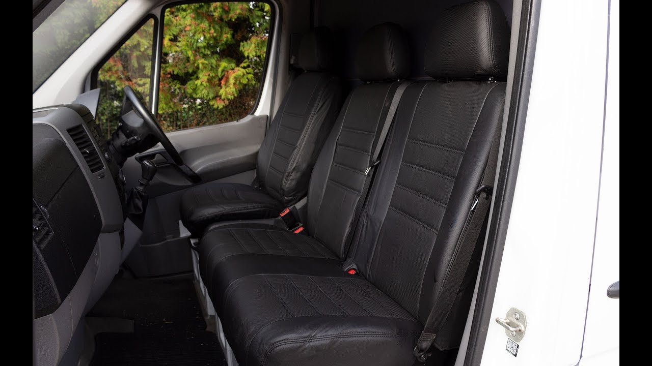How To Fit VW Crafter (2007-2016) Seat Covers - J42884
