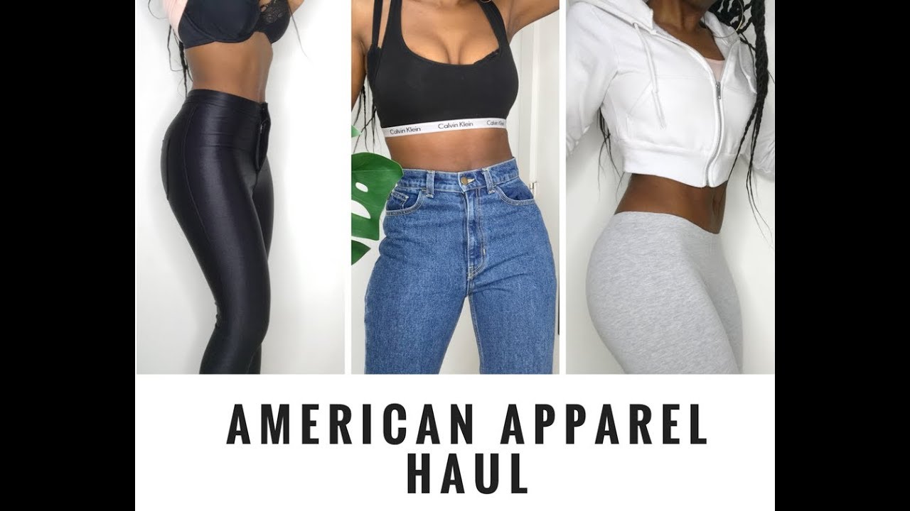 AMERICAN APPAREL TRY ON HAUL 2018 - is it good anymore?