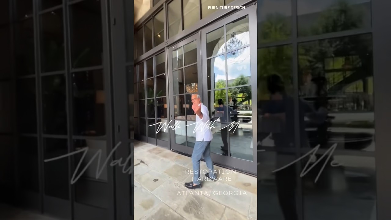 Take My Tour. Restoration Hardware Atlanta Design Center. Just Follow Me! 