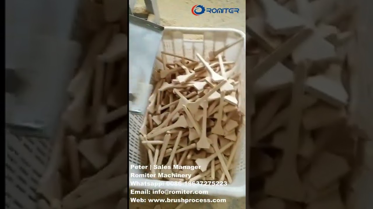 Low Broken Type Reciprocate Wooden Brush Handle Making Machine