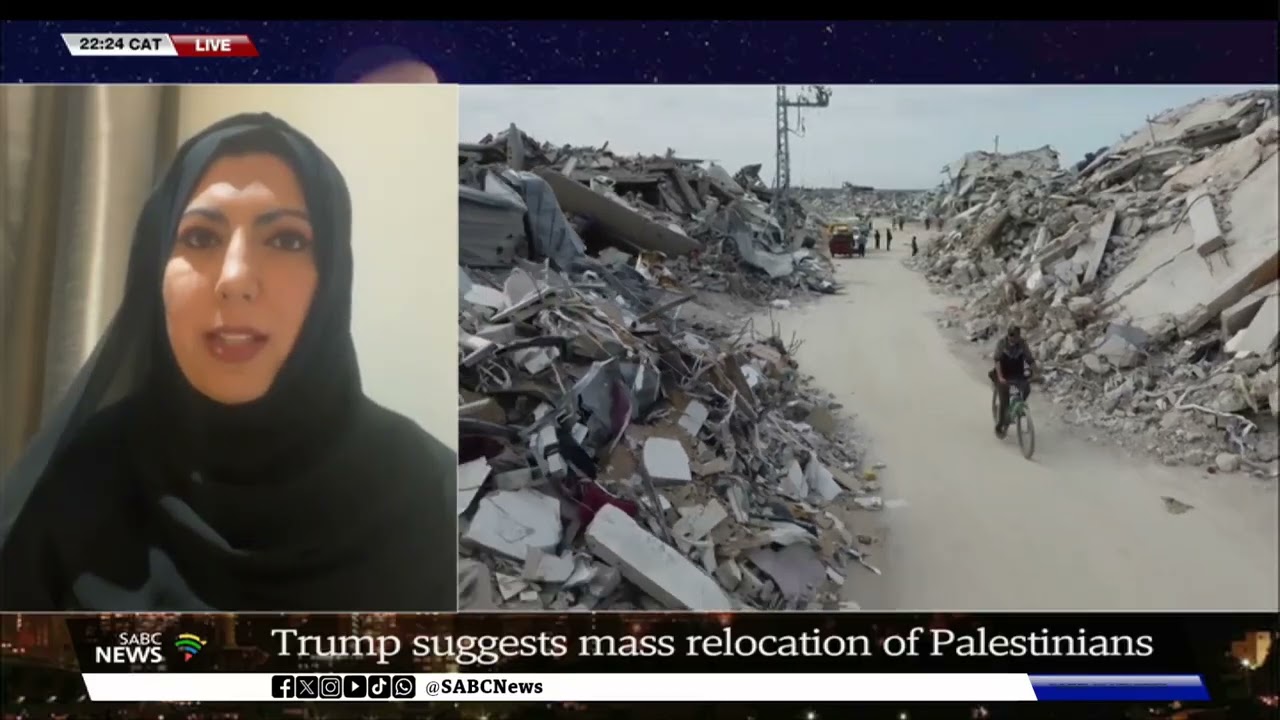Gaza Strip | Trump suggests mass relocation of Palestinians - Zeenat Adam