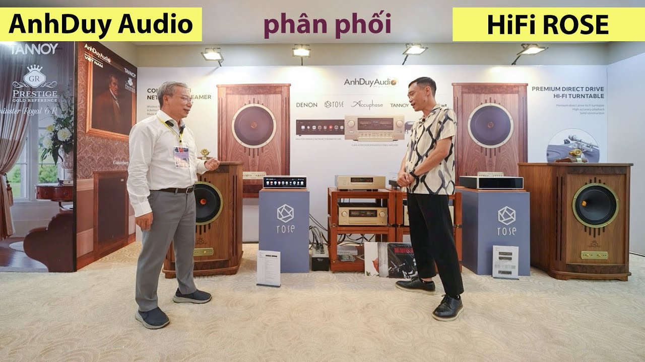 AnhDuy Audio chính thức phân phối HiFi ROSE nổi tiếng với các đầu streamer hi-end nghệ thuật