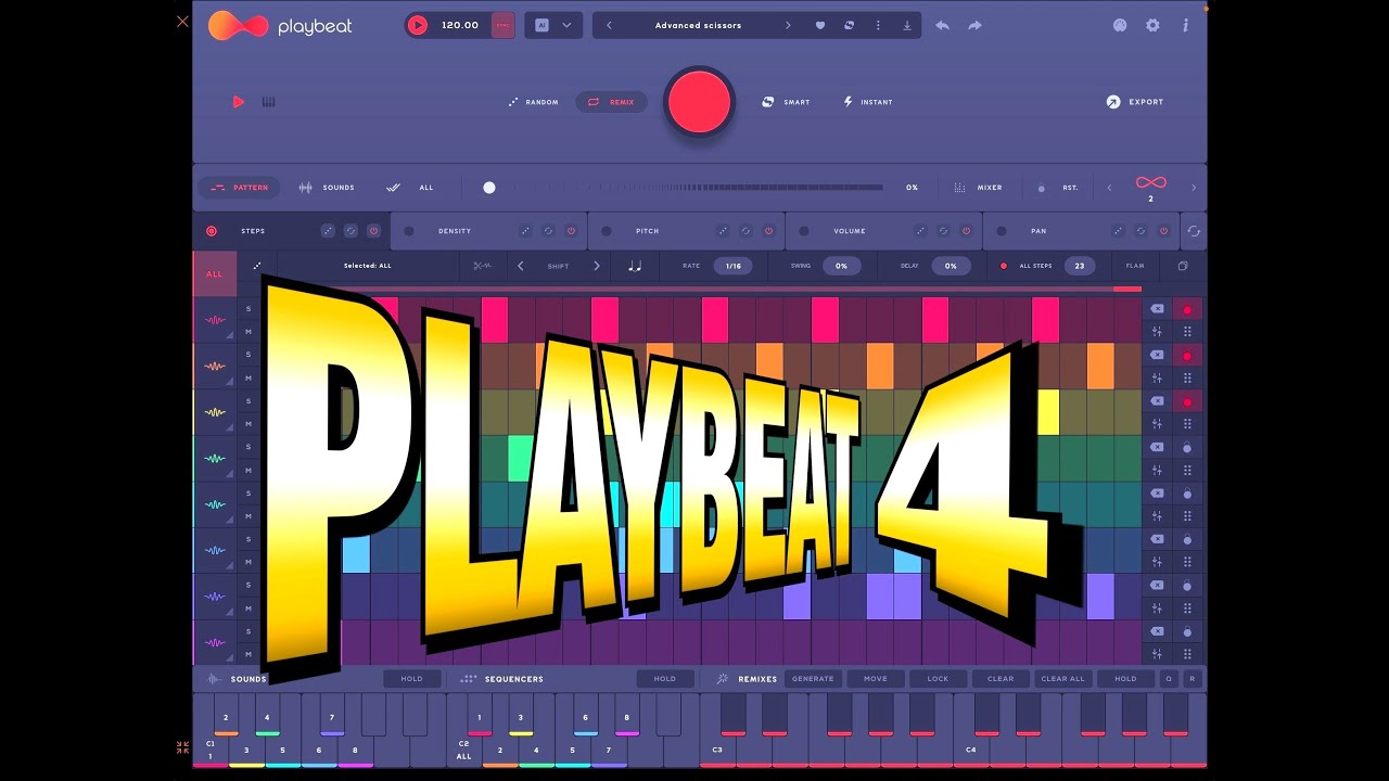 PLAYBEAT 4 — Новое 100% БЕСПЛАТНОЕ дополнение — Ribbons от Yoad Nevo — iOS, Mac и PC