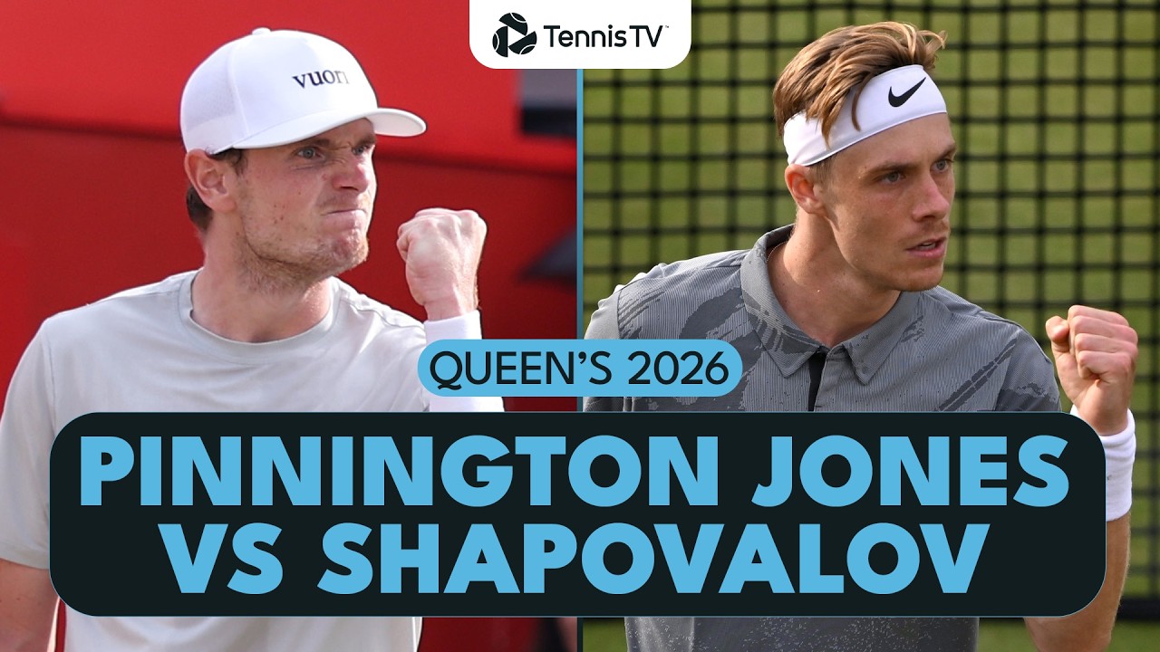 Jack Pinnington Jones vs Denis Shapovalov | Queen's 2026 Highlights