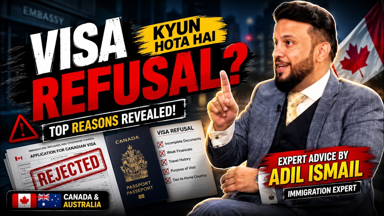 Common Reasons of Canada/Australia PR Refusal | PRO TIPS | Adil Ismail on GTV News