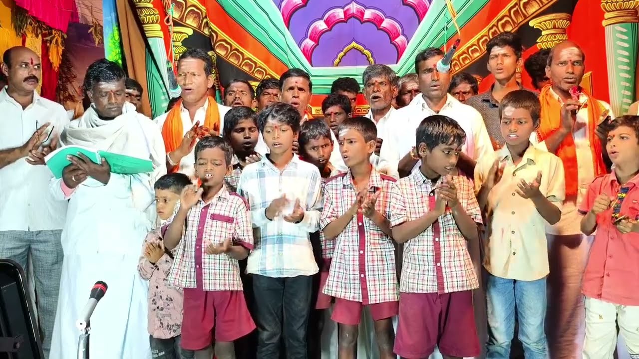 Sri Mallikarjuna Swamy village natakam/శ్రీ మల్లికార్జున స్వామి వీధి నాటకం విలేజ్ గంజిపల్లి 6.వ రోజు