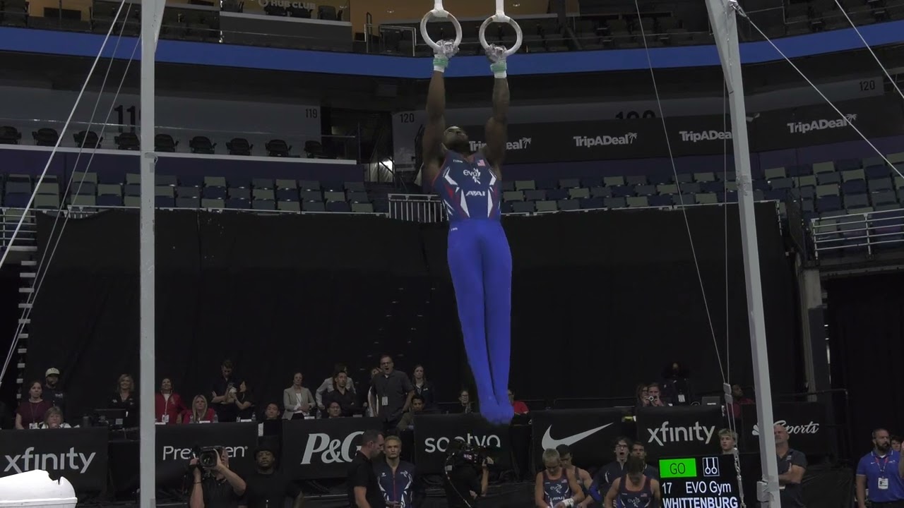 Donnell Whittenburg  - Still Rings -  2025 Xfinity U.S. Championships -  Senior Men Day 1