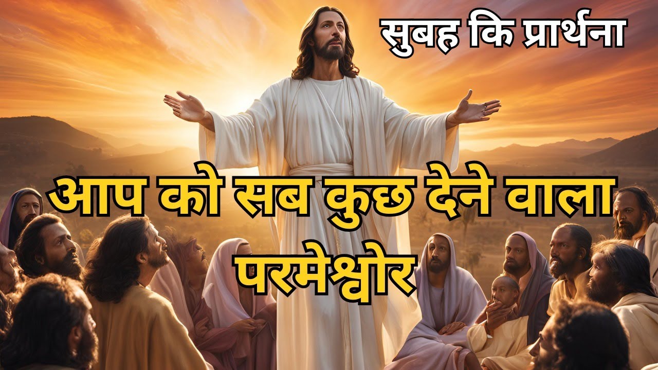 Aapko sab kuchh dene wala parmeshwar Subah ki prathna || morning prayer