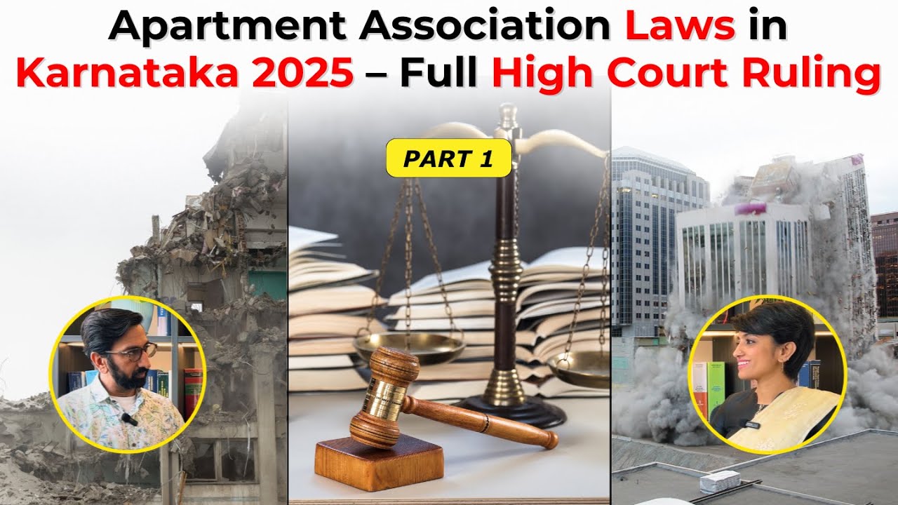 Karnataka High Court Decides on Apartment Association Laws | New Court Ruling Explained 1/2