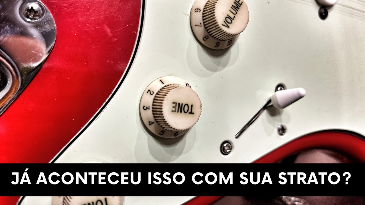Trocando a chave seletora dos captadores da minha Stratocaster - Rodrigo Mellegari
