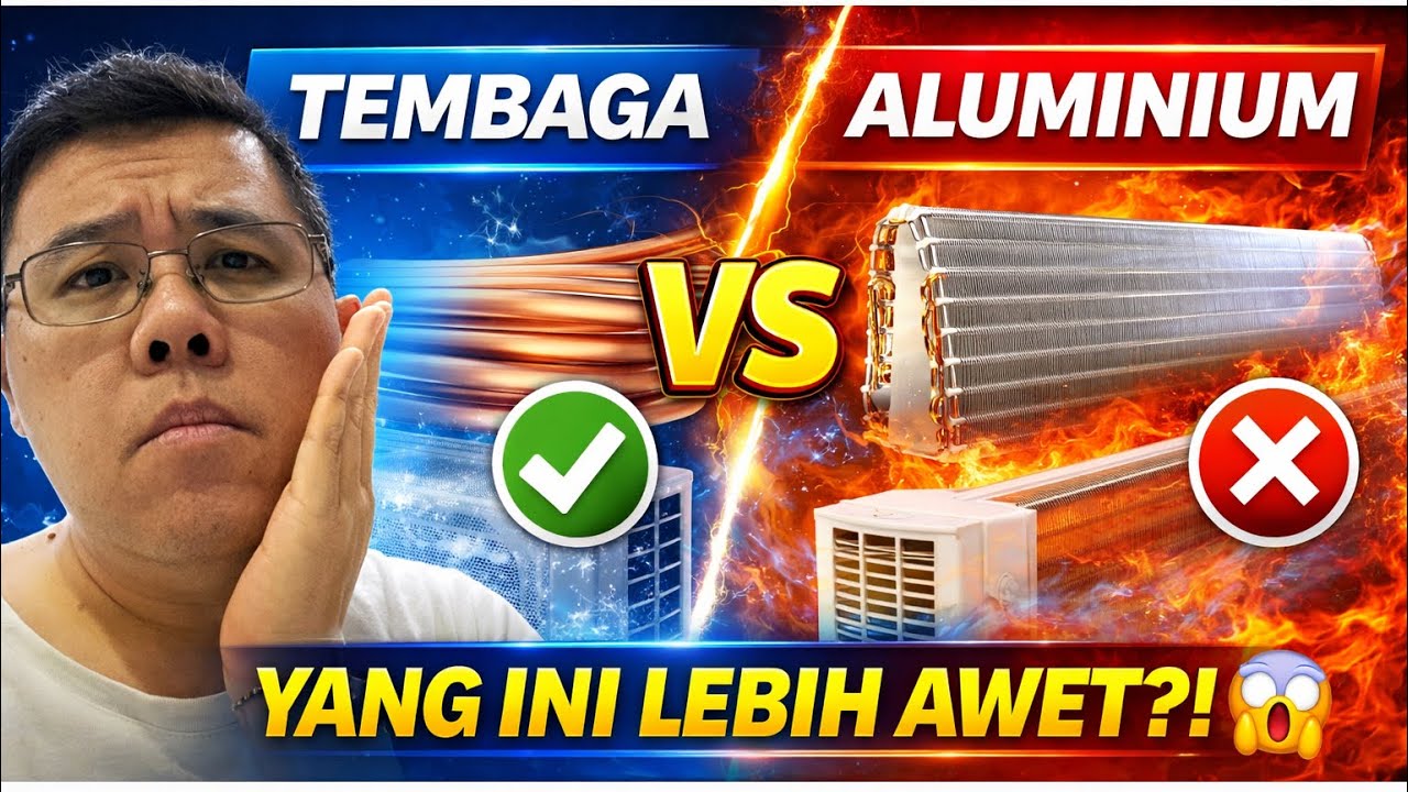 Edukasi AC #16 - Tembaga VS Aluminium di AC