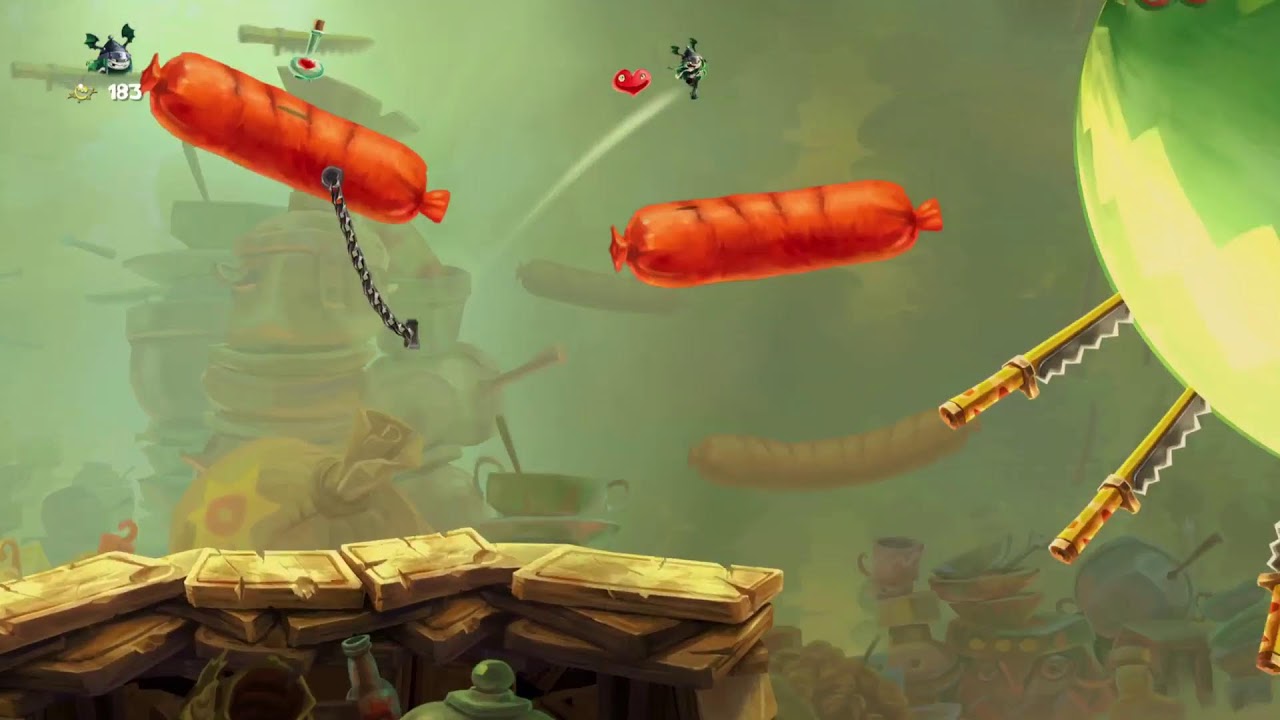 Playing Rayman Legends
