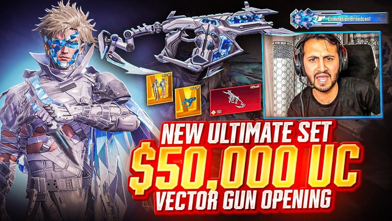 50000 UC | FINAL Stage Of Panotpan | CRYONIX WRAITH vector Crate Opening Gone Wrong | MK Gaming