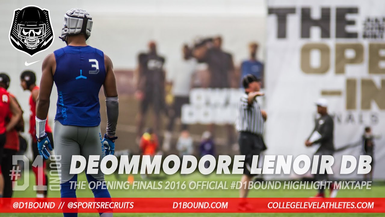 Deommodore Lenoir DB 1st Team: The Opening 2016 #D1Bound Highlights (Salesian, Los Angeles)
