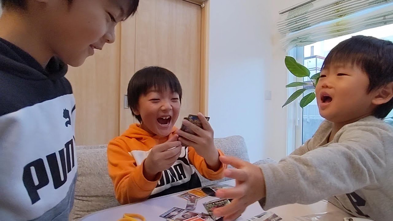メルカリで購入したポケモンカード パラダイムトリガーを開封する　＃1611　ひなごんおいちゃんどんちゃん三兄弟vlog