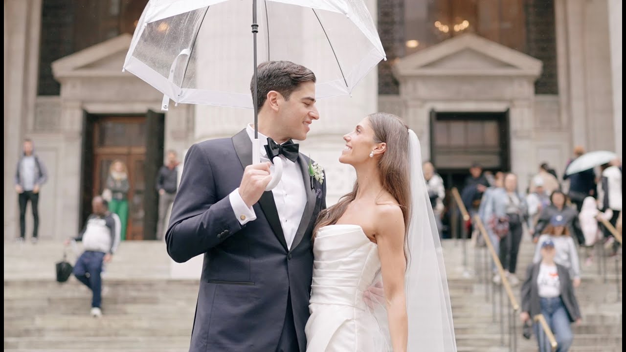Tribeca Rooftop NYC Wedding Film: Gabriella & Tripp