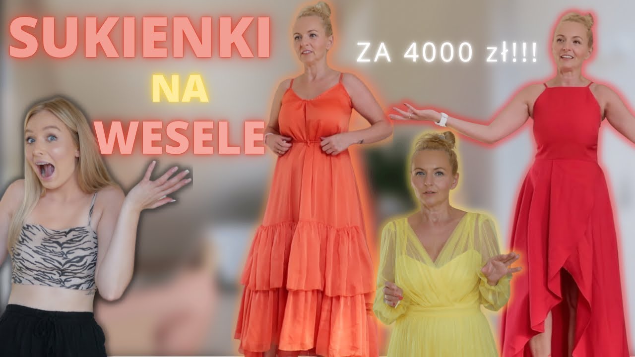MIERZYMY SUKIENKI NA WESELE - MAMA