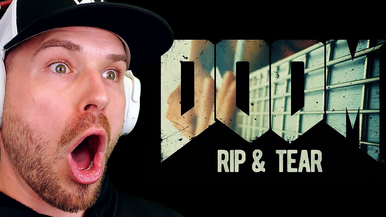 Первый раз слышу саундтрек к фильму DOOM - Rip & Tear (Мик Гордон) (РЕАКЦИЯ!!!)