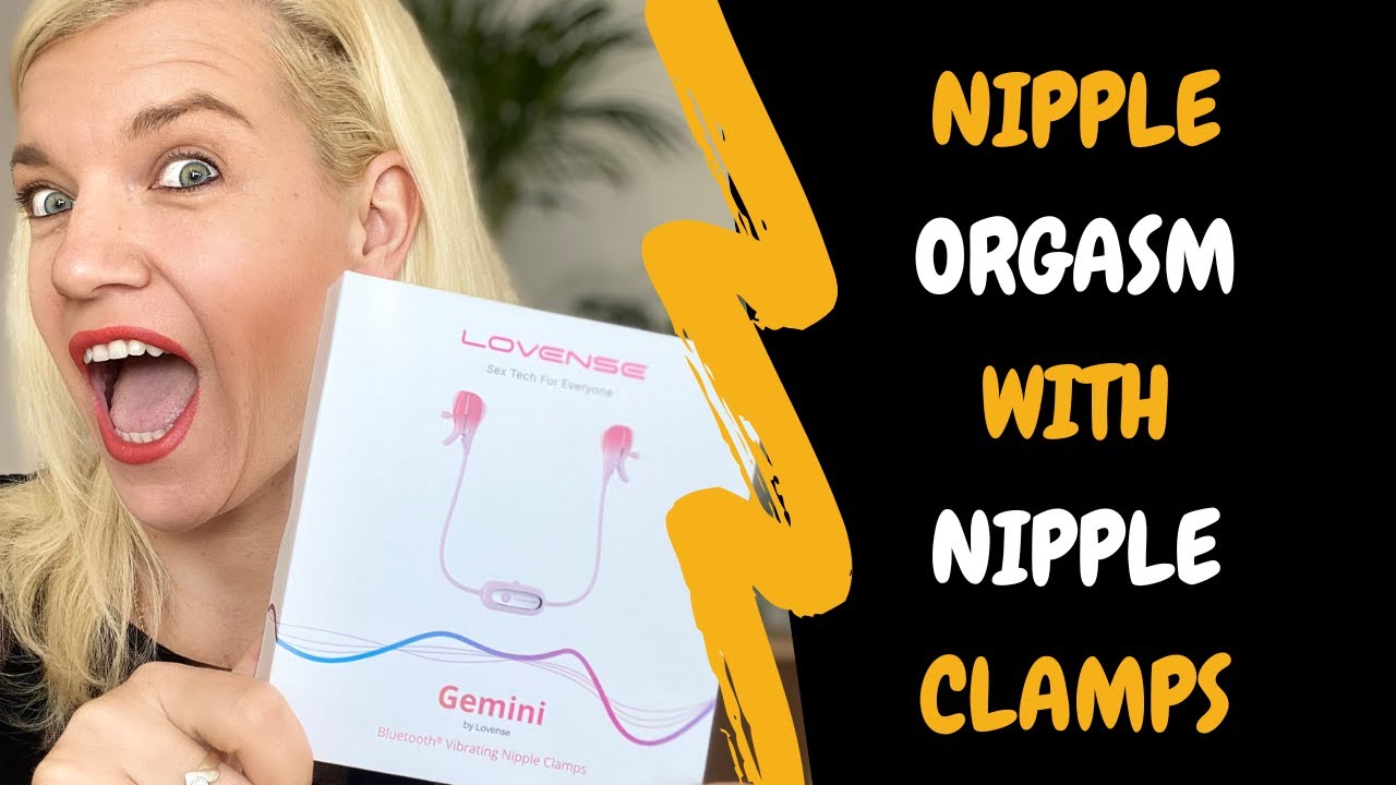 Nipple Orgasms | Sex Toy Review | Lovense Vibrating Nipple Clamps