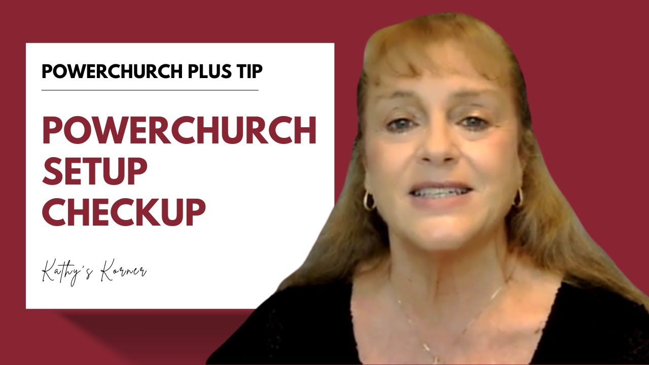 Review Your Chart of Accounts Setup in PowerChurch Plus