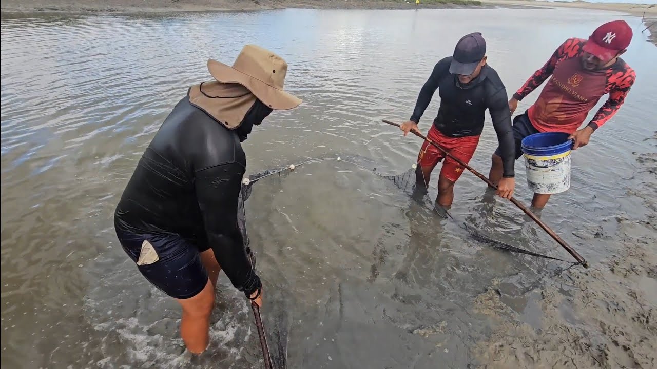 LAGOA CHEIA DE CAMARÃO QUE PULAVAM PRA FORA. VOLTANDO AS GRAVAÇÕES.