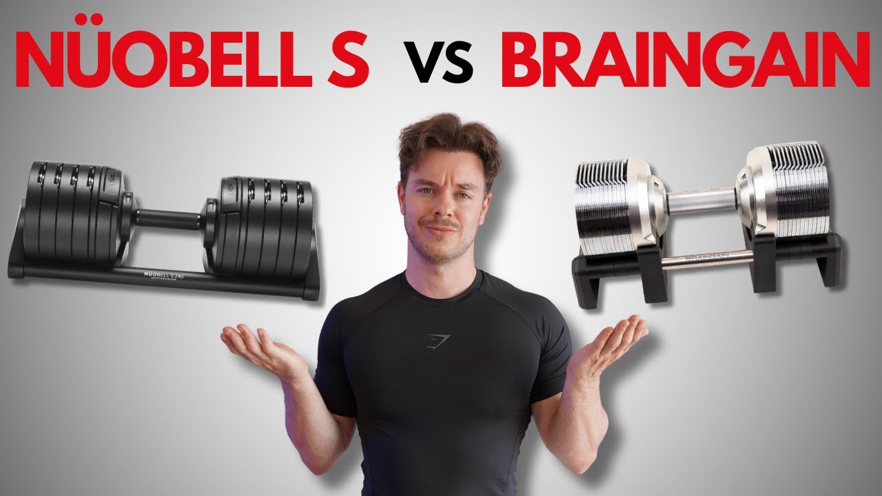 NÜOBELL S vs BRAINGAIN ⎸ Les Meilleurs Haltères Réglables ?!  ⎸ Test & Comparaison