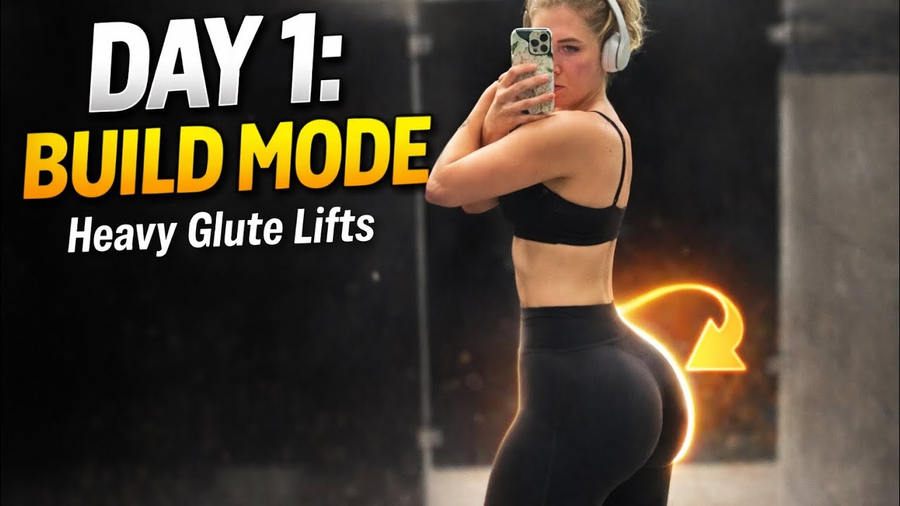 Day 1 Glute Building Workout | Heavy Lifts for Growth