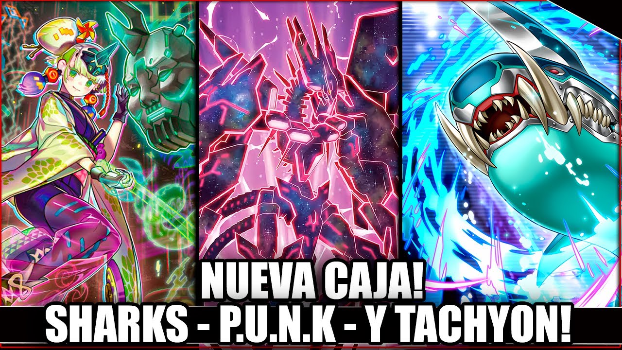 SOPORTE PARA TACHYON - SHARKS Y LA LLEGADA DE P.U.N.K - PRIMERAS IMPRESIONES #yugioh  #DuelLinks