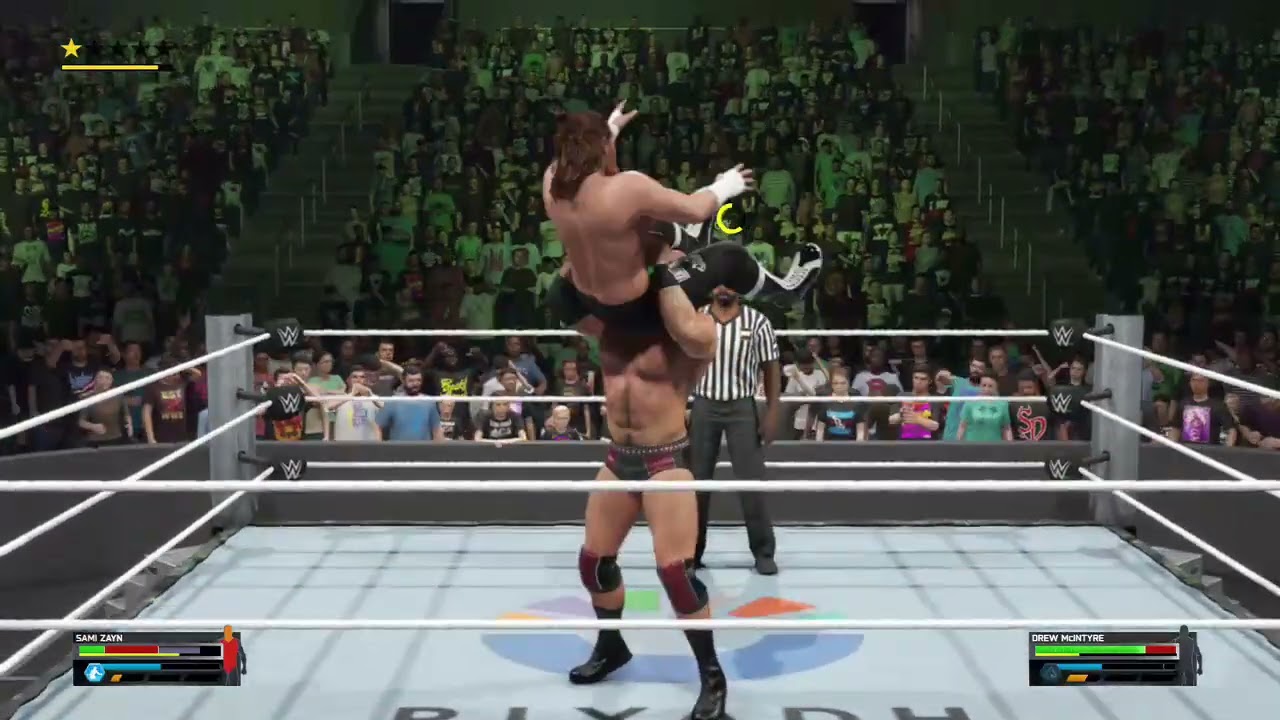 Drew McIntyre Vs Sami Zayn One On One Match Royal Rumble 
