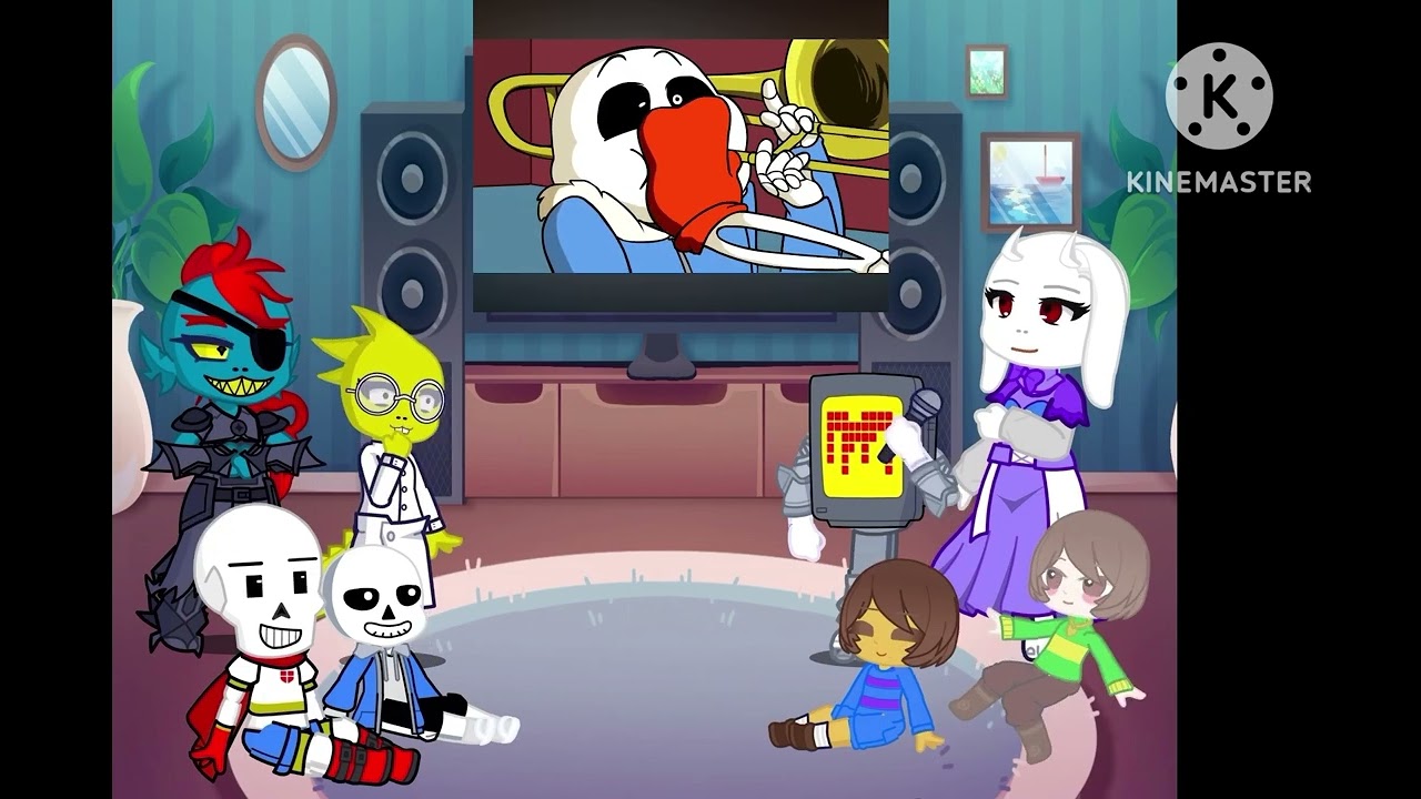 Undertale reacts to Funny Bones. (credits in the description)