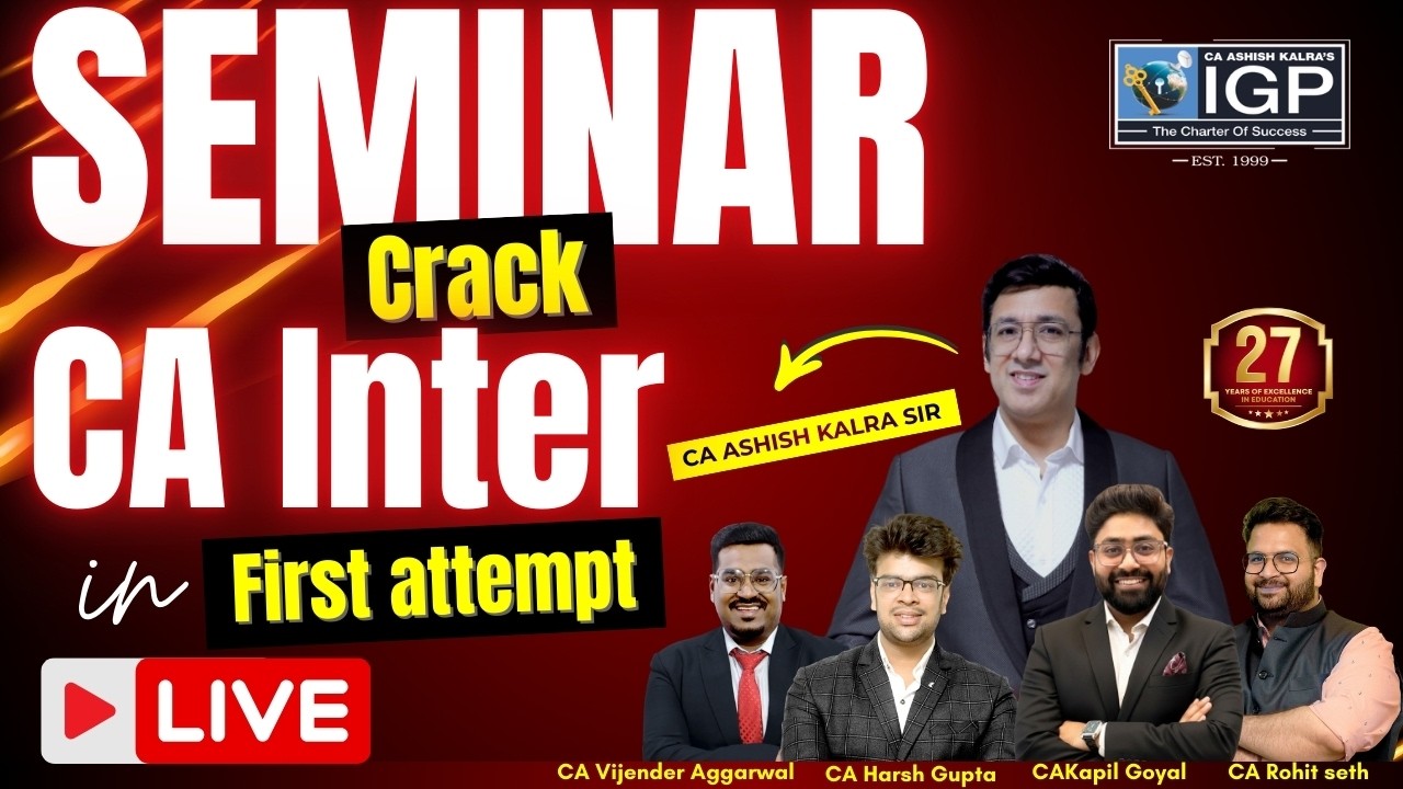 🎓 CA Intermediate Success – Live Career Counseling for Jan & May 2027 Attempts