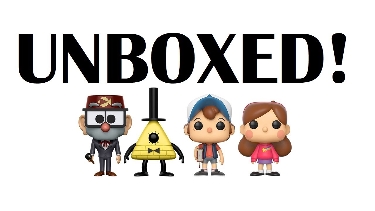 Gravity Falls Funko Pop Wave 1 UNBOXING! (4K)
