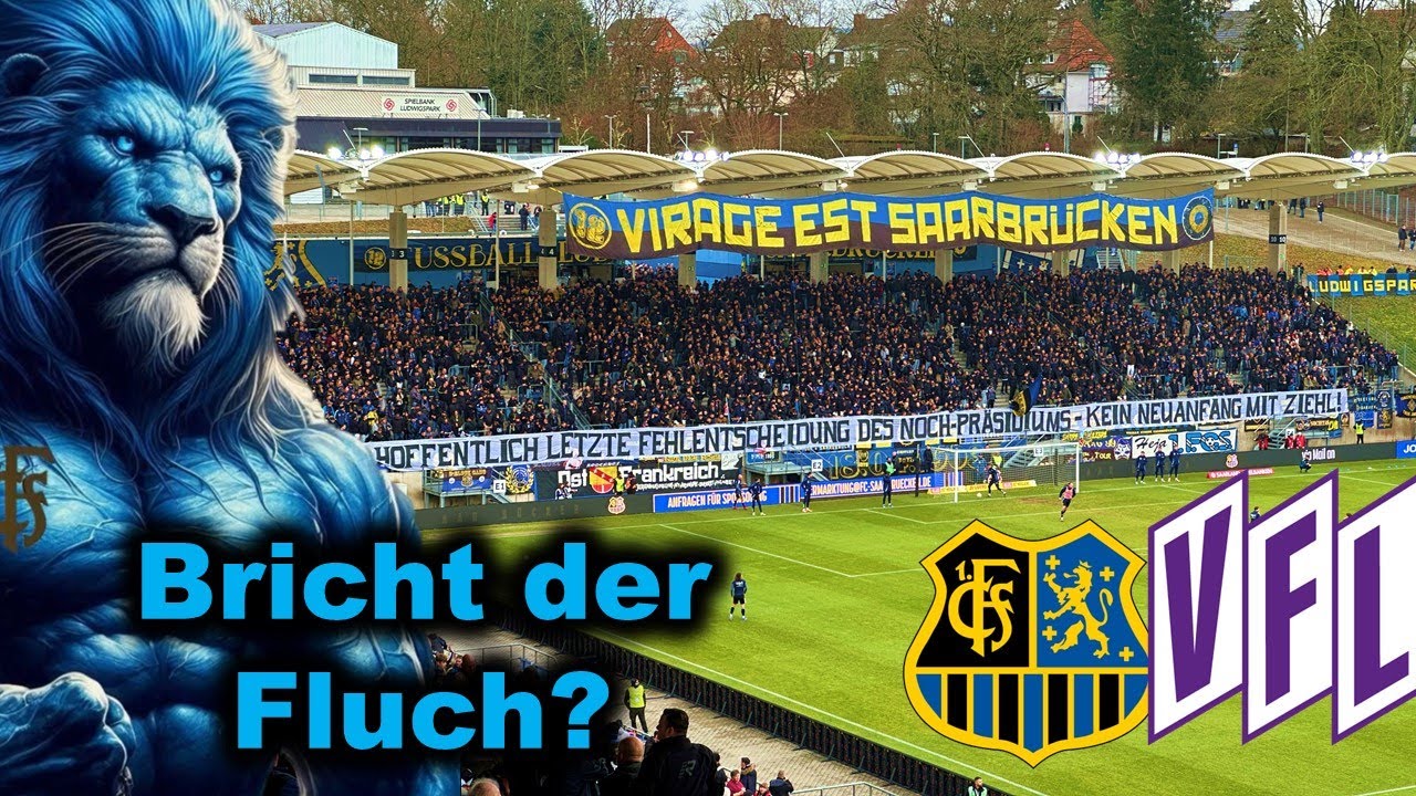 ⚽️ 1.FC Saarbrücken vs. VFL Osnabrück |  Stadionvlog |  Bricht der Fluch?