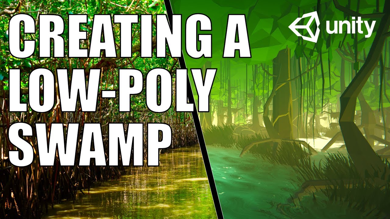 Unity Tutorial: Creating a Low-Poly Swamp (w/ Polaris, Crest, Synty, Enviro, Vegetation Studio Pro)