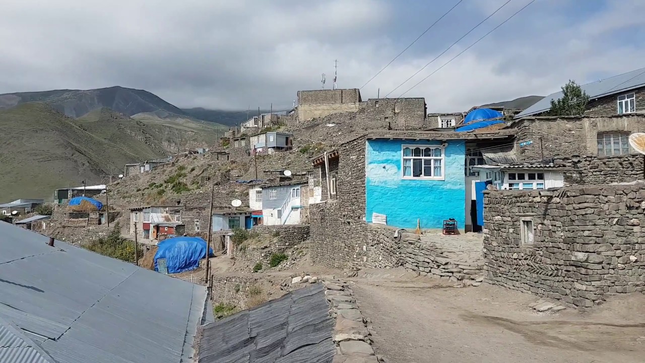 Xinaliq kendi. Село Хыналыг. Quba. 24.08.2018