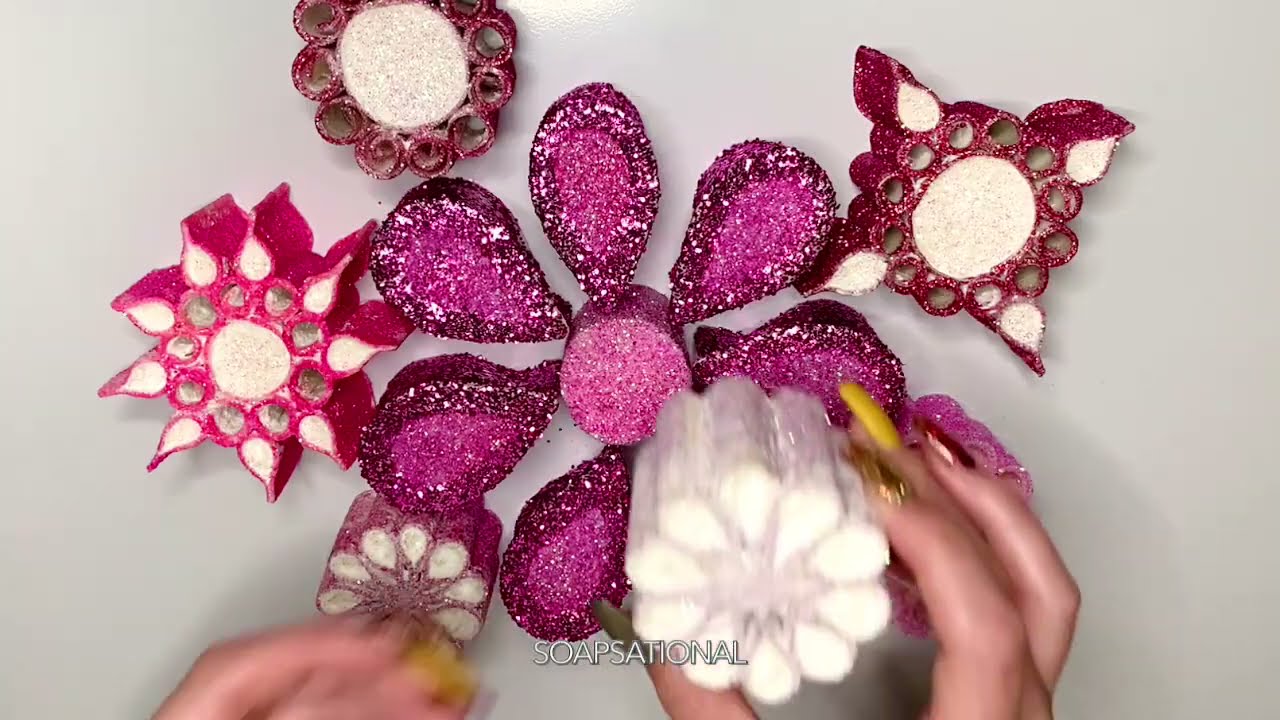 | ASMR | 30 Minutes of Crushing Starch Filled Soap Boxes! Crunchy and Satisfying! No Talking