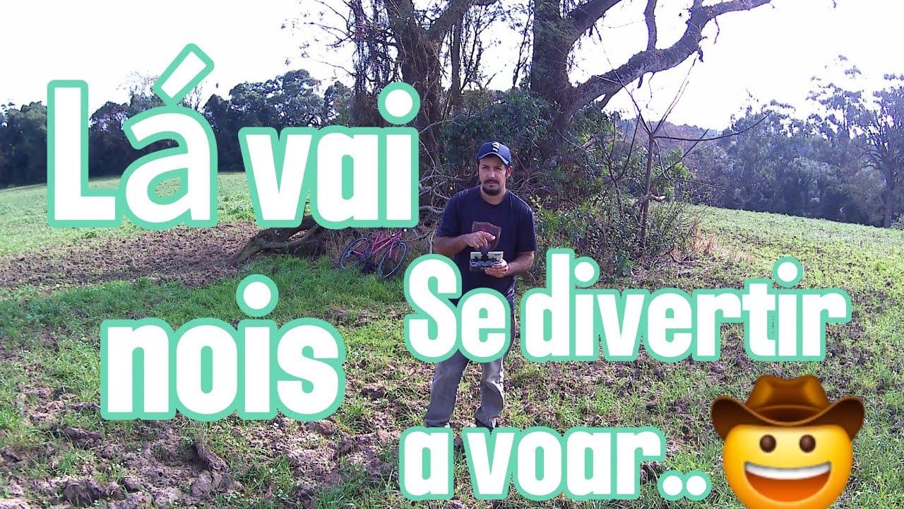 Drone L600 pro max. Voando de boas em campo aberto. 
