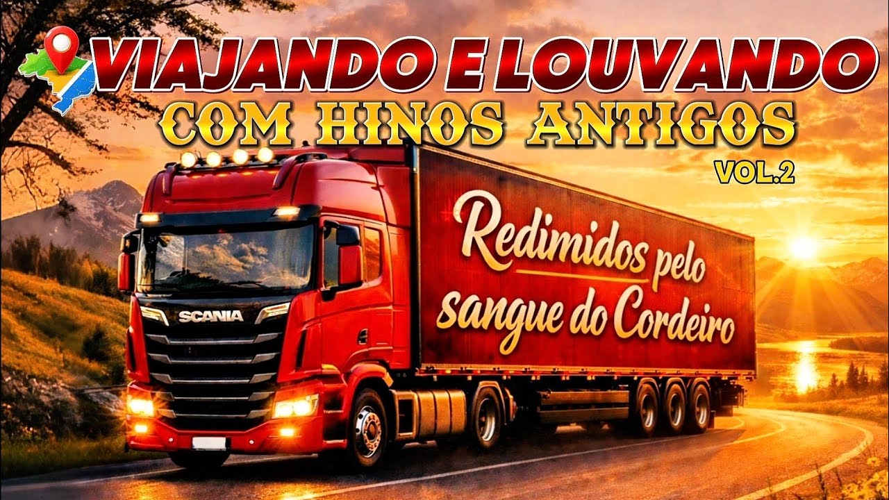 OS MELHORES HINOS ANTIGOS SOBRE REDENÇÃO QUE VOCÊ OUVIRÁ HOJE.  VIAJANDO E LOUVANDO. MODÃO ANOS 80. 