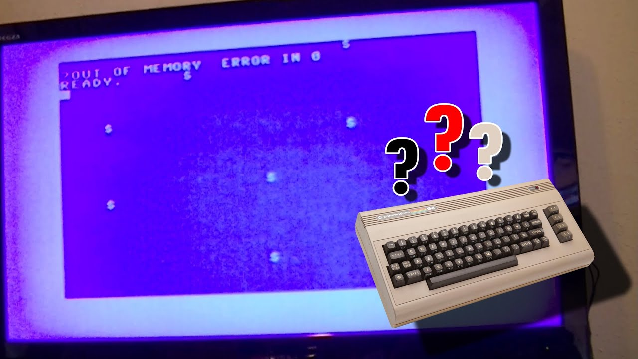 KB - C64 lebt! (Reparatur Commodore 64)
