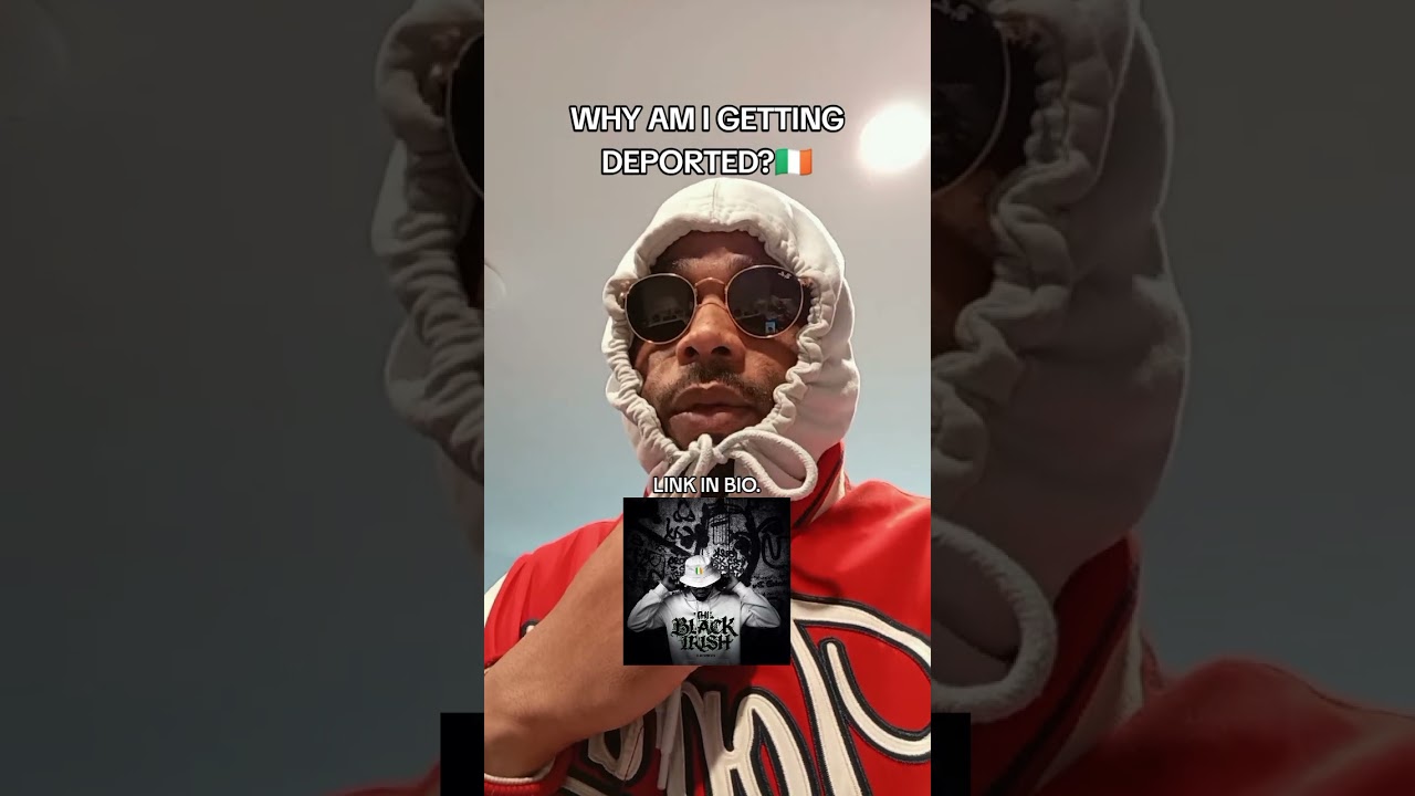 🇮🇪 They want Kannon DEPORTED. #kannonsound #irelandprotest #theblackirishalbum #irishlivesmatter